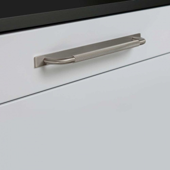 Handle Helix/Back Plate - Stainless Steel Finish
