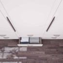 Handle Helix/Back Plate - Stainless Steel Finish