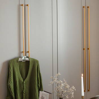 Handle Arpa - Brushed Brass