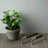 Handle Brohult M - Nickel plated/Black
