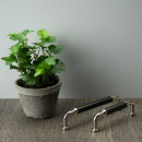 Handle Brohult M - Nickel plated/Black