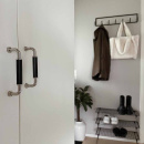 Handle Brohult M - Nickel plated/Black