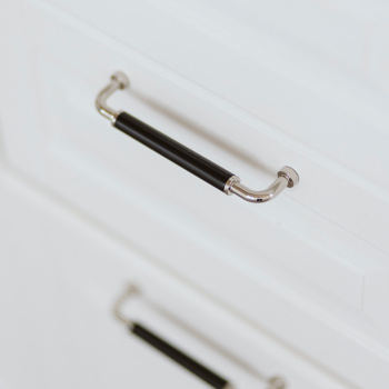 Handle Brohult M - Nickel plated/Black