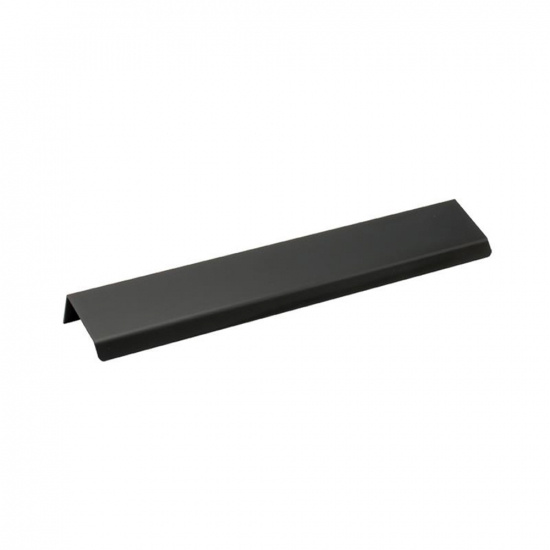 Edge Pull Handle Curve - Matte Black