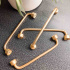 Handle Floid - Brushed Brass