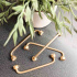 Handle Floid - Brushed Brass