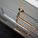 Handle Jubilee - Untreated Brass