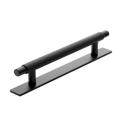 Handle Manor/Back Plate - Matte Black in the group Cabinet Handles / Color/Material / Black at Beslag Online (htg-manor-bricka-svart)