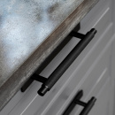 Handle Manor/Back Plate - Matte Black