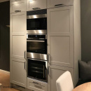 Handle Norma 12 - Stainless Steel/Brown Leather