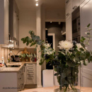 Handle Norma 12 - Stainless Steel/Black Leather