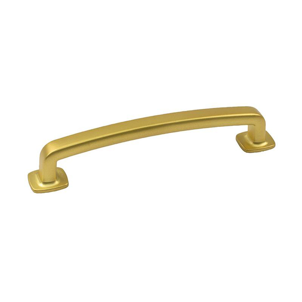 Kitchen handle Retro in brushed brass from Beslag Design