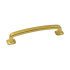 Handle Retro - Brushed Brass Kitchen handle Retro in brushed brass from Beslag Design
