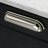 Bin Pull Saluto - Nickel Plated