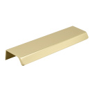 Edge Pull Handle Side - Brushed Brass