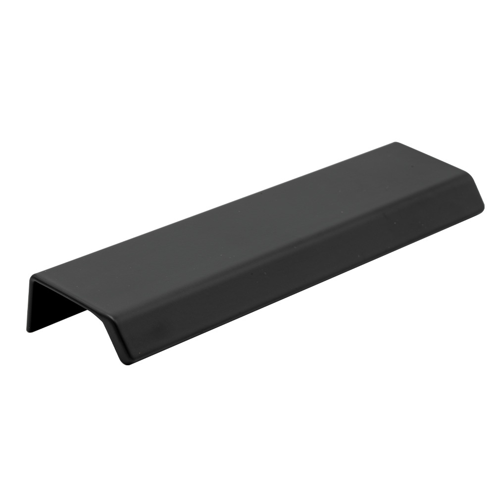 Edge Pull Handle Side - Matte Black