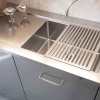 Handle Helix Stripe - Stainless Steel Finish