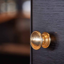 Cabinet Knob 24466 - Untreated Brass