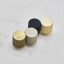Cabinet Knob Helix Stripe - Brass