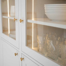 Cabinet Knob Sture - Brushed Untreated Brass