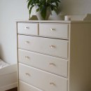 Cabinet Knob Sture - Brushed Untreated Brass