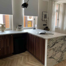 Cabinet Knob Sture - Brushed Untreated Brass