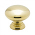 Cabinet Knob 411 - Polished Brass Cabinet Knob 411 - Polished Brass
