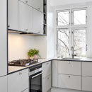 Cabinet Knob Crest - Stainless Steel Finish