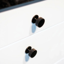 Cabinet Knob Crest - Matte Black