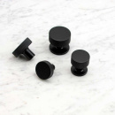 Cabinet Knob Crest - Matte Black