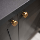 Cabinet Knob Mood - Brushed Brass