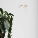 Hook Sture - Brushed Untreated Brass