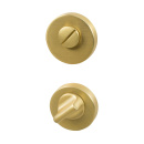 Toilet Lock R - Brushed Brass